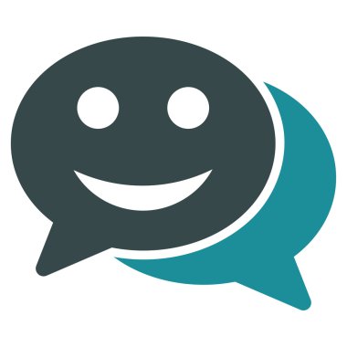 mutlu sohbet simgesi