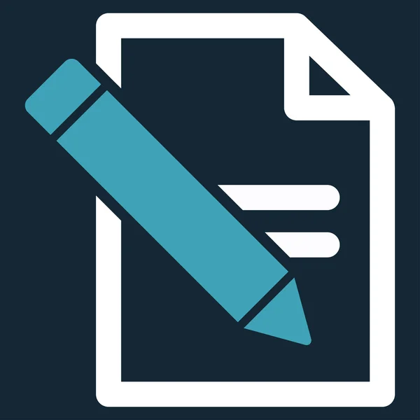 Edit Records Icon — Stock Photo, Image