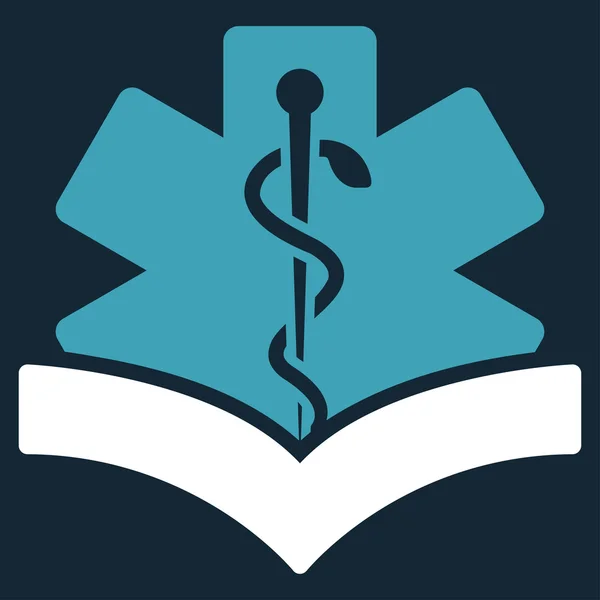 Ikone des medizinischen Wissens — Stockfoto