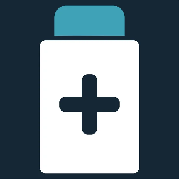 Medication Bottle Icon — Stock Photo, Image