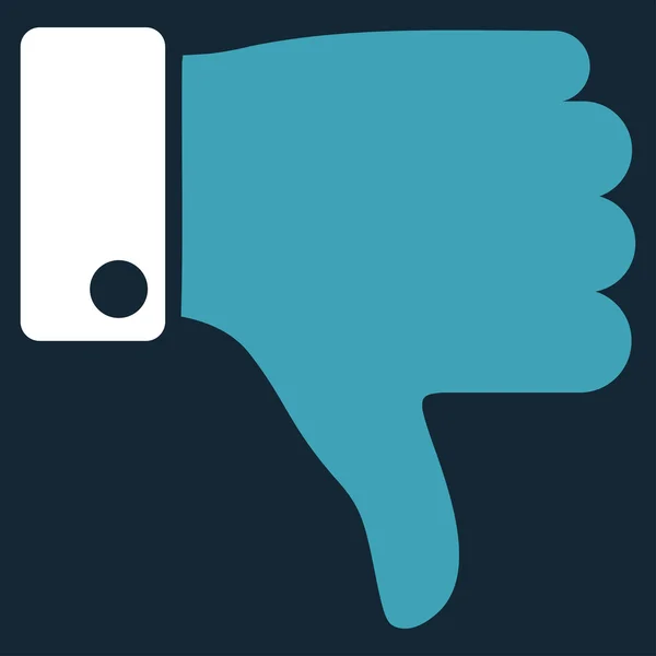 Thumb Down Icon — Stock Photo, Image