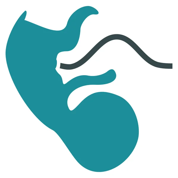 Affenembryo-Symbol — Stockfoto