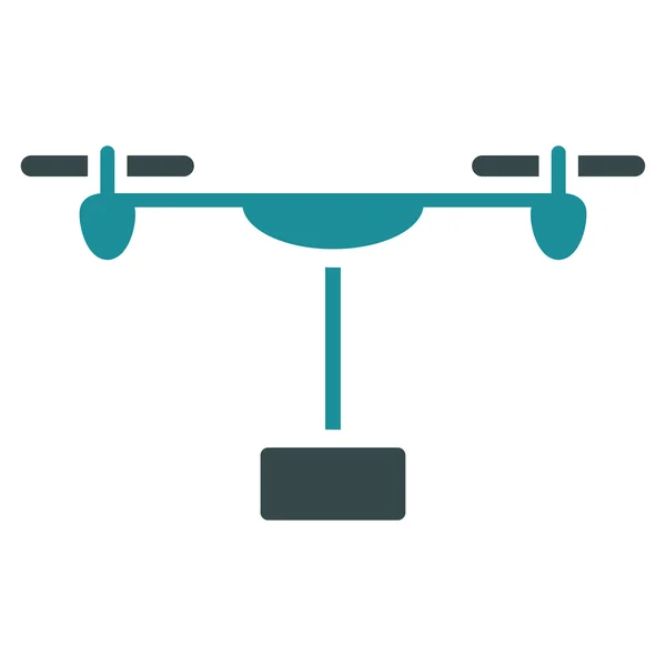 Drone transporten ikonen — Stockfoto