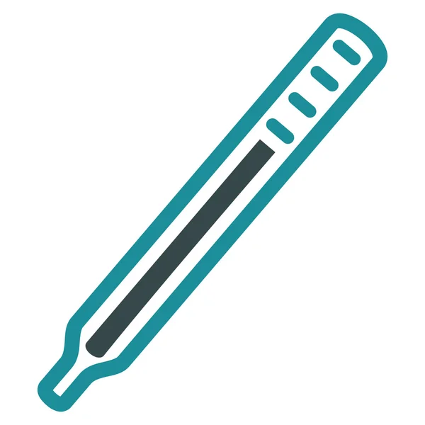 Ícone do termômetro médico — Fotografia de Stock