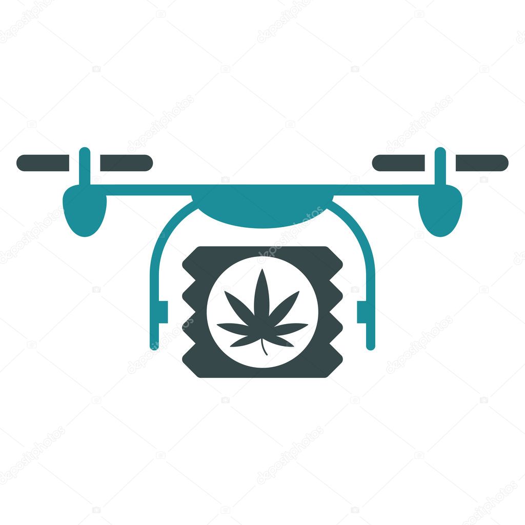 Drugs Drone Shipment Icon