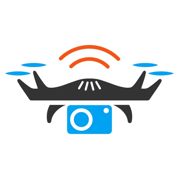 Photo Spy Drone Icon — Stock Photo, Image