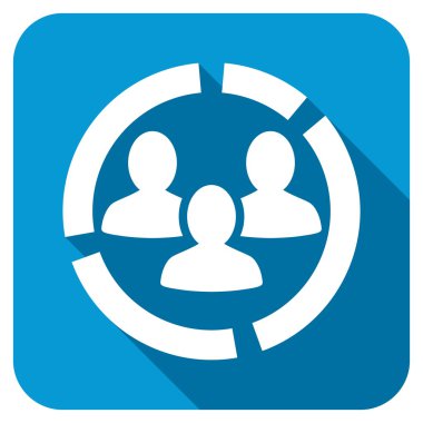 Demografi diyagramı Longshadow simgesi