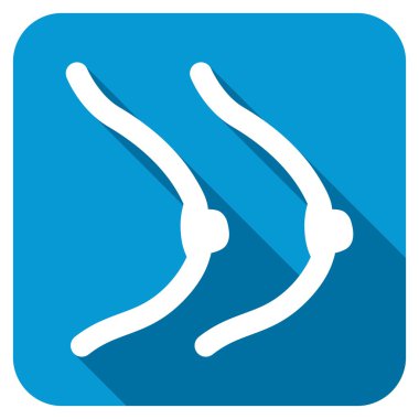 Kadın meme Longshadow simgesi