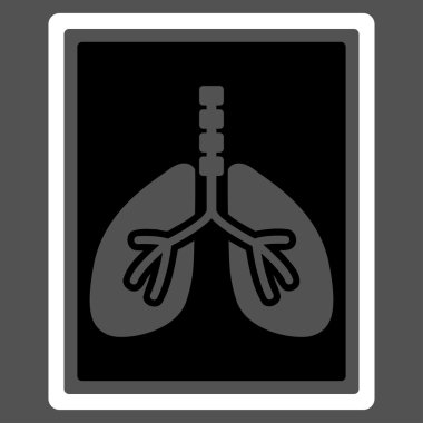 Akciğer röntgeni fotoğraf simge