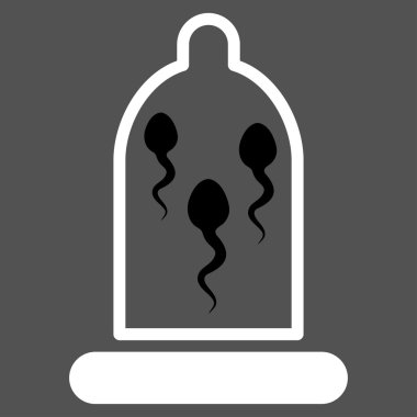sperm prezervatif simgesi