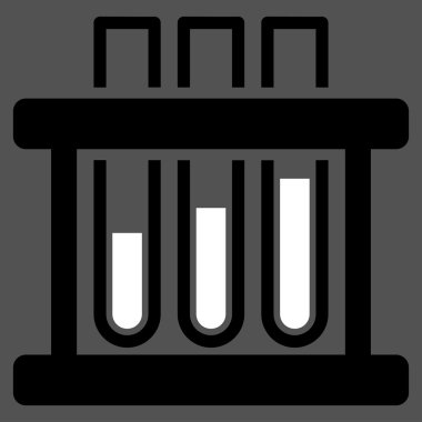 test tüpleri simgesi