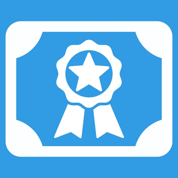 Award Diploma Icon — Stock Photo, Image