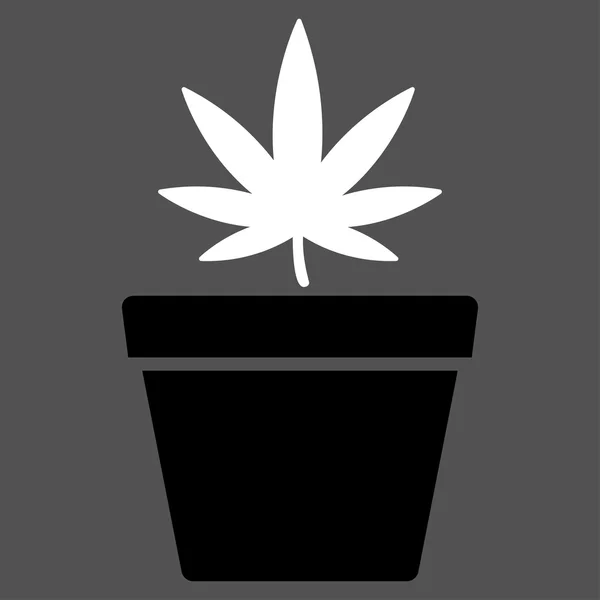 Cannabis-Ikone — Stockfoto