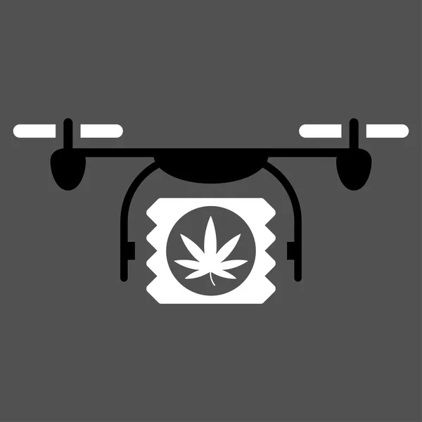 Drugs Drone pictogram zending — Stockfoto