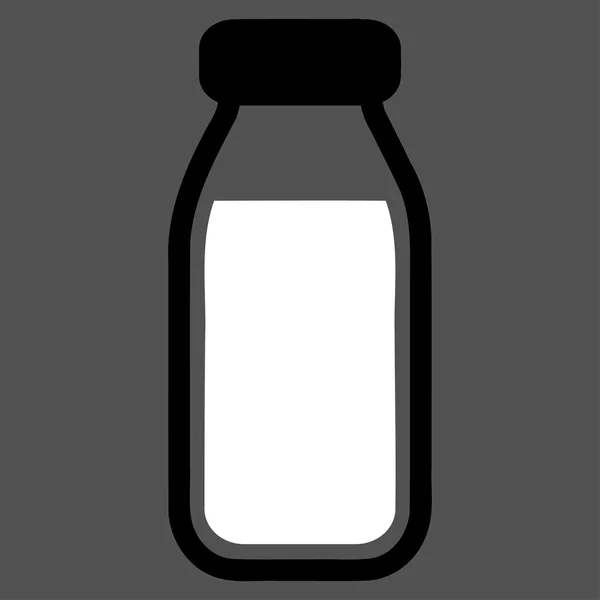 Icona bottiglia completa — Foto Stock
