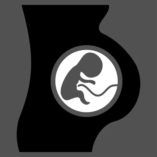 Pregnant Woman Icon — Stock Photo, Image