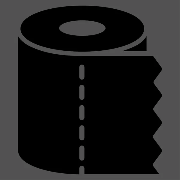 Toalettpapper rulle ikon — Stockfoto