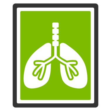 Akciğer röntgeni fotoğraf simge