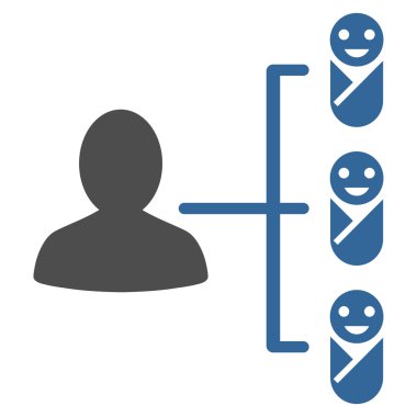 Çocuk bağlantıları simgesi