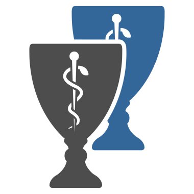 Tıbbi bardak simgesi