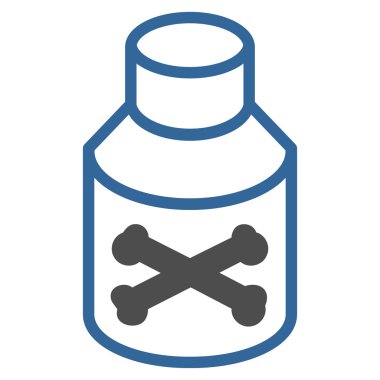 Zehirli şişe simgesi