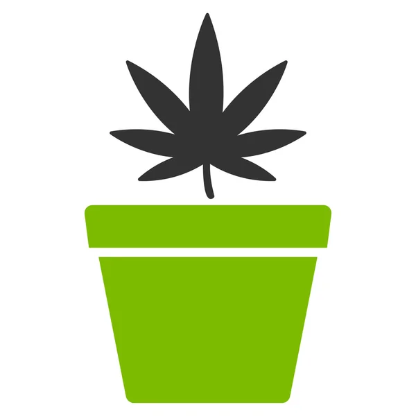 Icono de marihuana — Foto de Stock