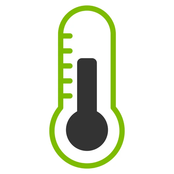 Ikona temperatury płaskiej — Zdjęcie stockowe