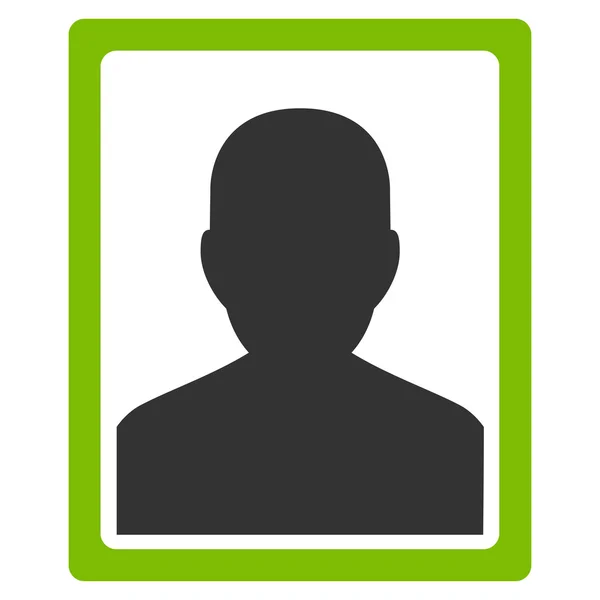 Patient Portrait Icon — Stock Photo, Image