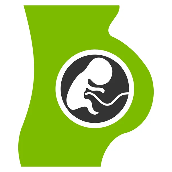 Икона беременной женщины — стоковое фото