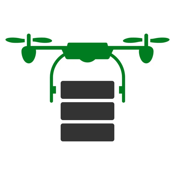 Cargo Drone Icon — Stock Photo, Image