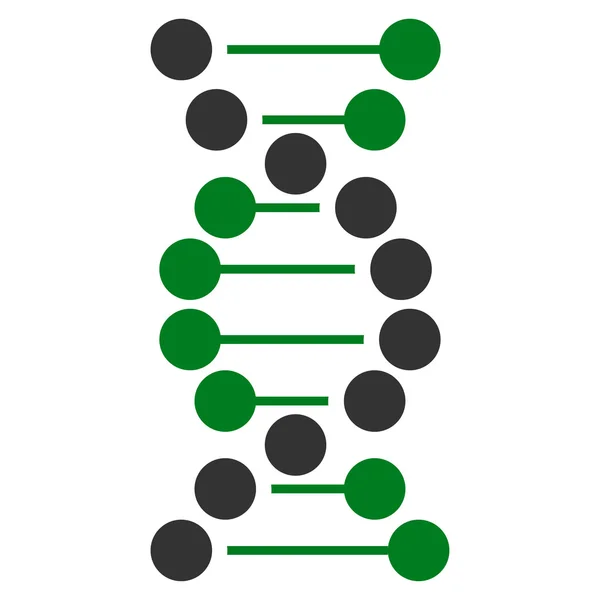 Значок спіраль ДНК — стокове фото