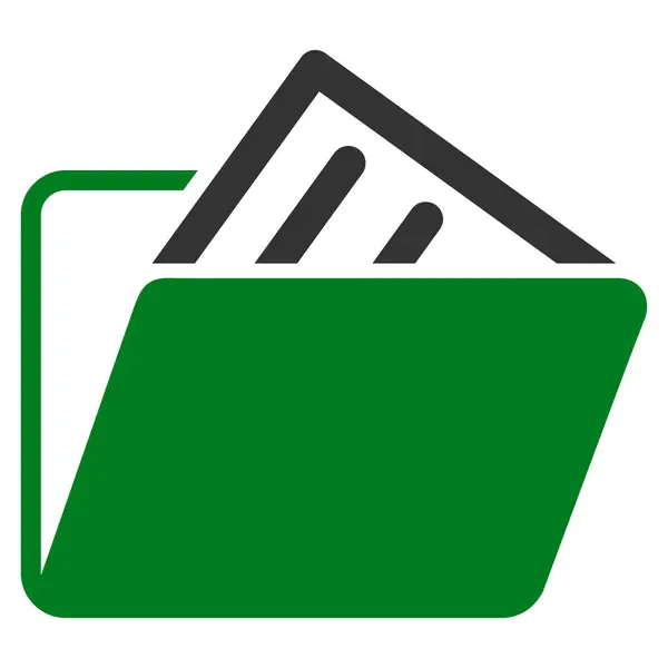 Document Folder Icon — Stock Photo, Image