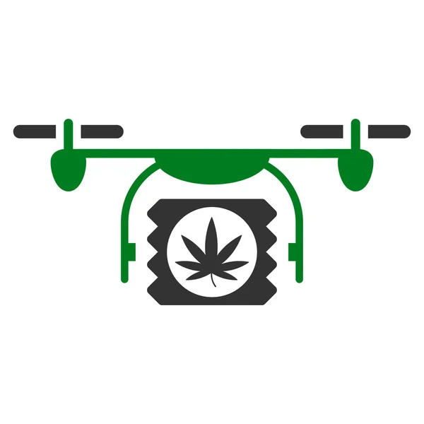 Икона доставки дронов с наркотиками — стоковое фото