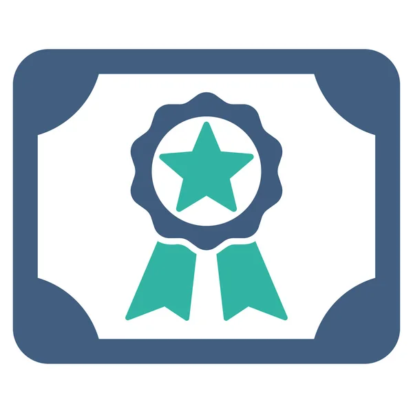 Ikona ocenění Diploma — Stock fotografie