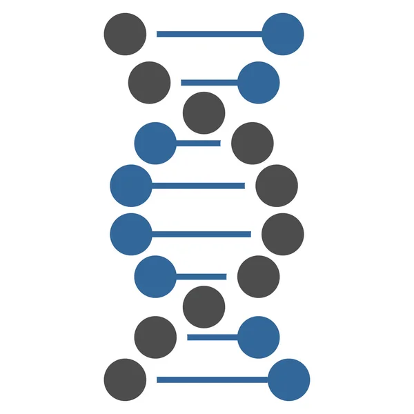 Значок спіраль ДНК — стокове фото
