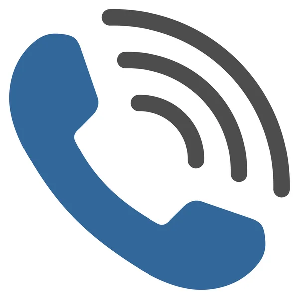 Telefoongesprek pictogram — Stockfoto