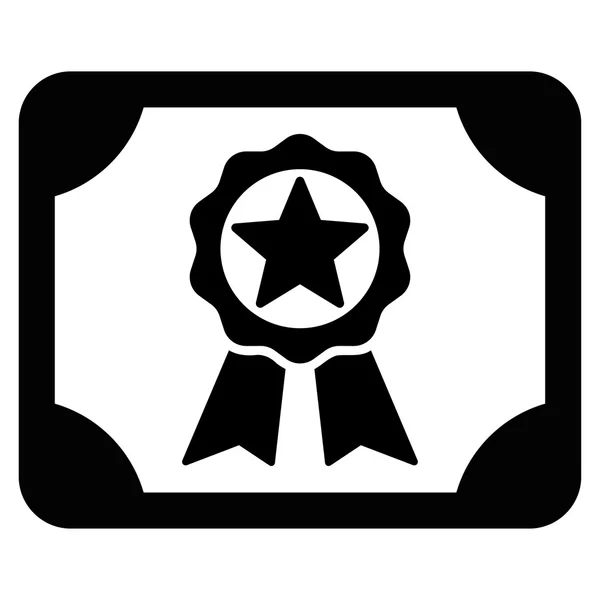 Award Diploma Icon — Stock Photo, Image