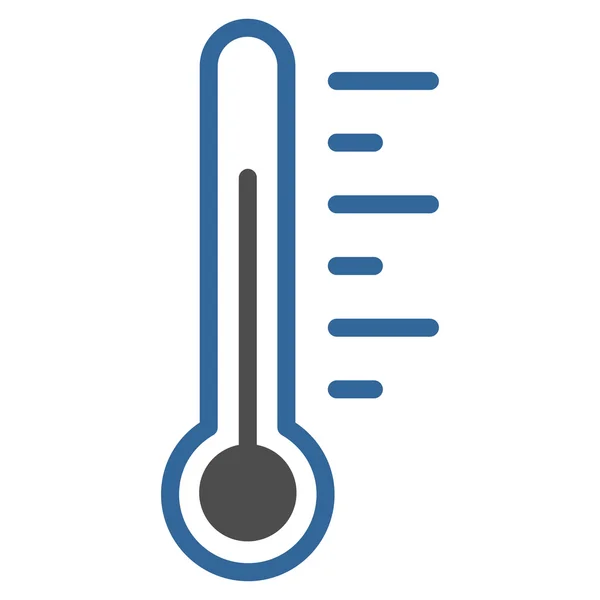 Ikona poziomu temperatury — Zdjęcie stockowe