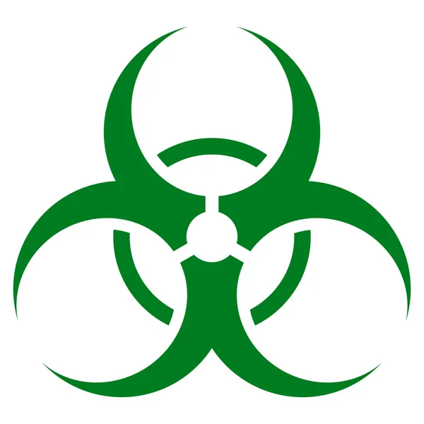 Biohazard символом значок — стокове фото