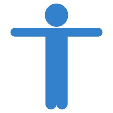 İnsan profili Scarescrow simgesi