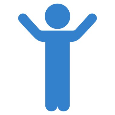 Çocuk simgesini Kaldır ellerini