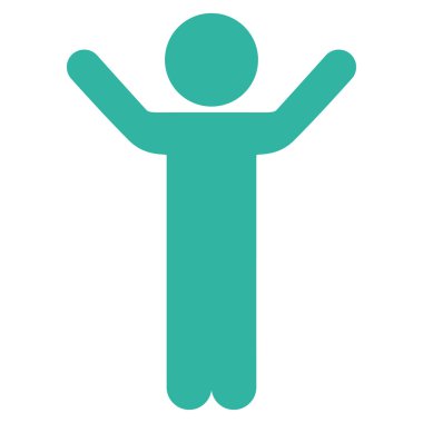 Eller yukarı karakter simgesi