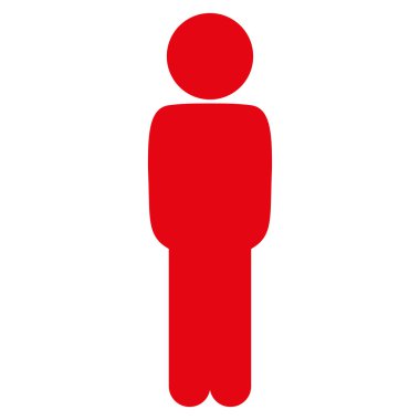 İnsan ayakta poz simgesi