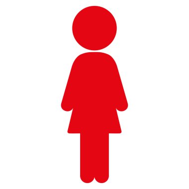 Ayakta kız simgesi