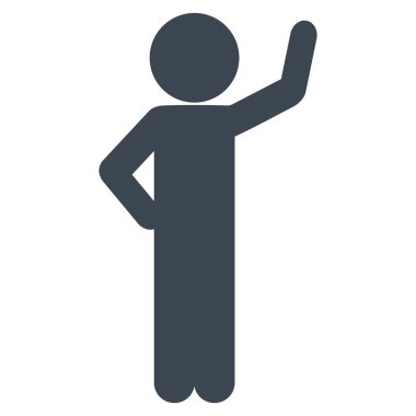 İnsan figürü güvence simgesi