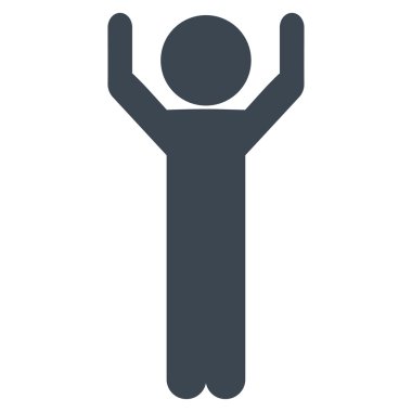 Erkek eller yukarı simgesi