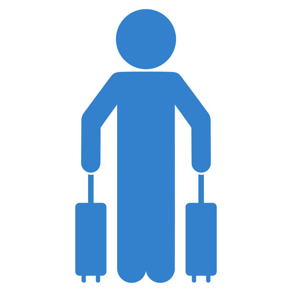 Young Man Passenger Icon