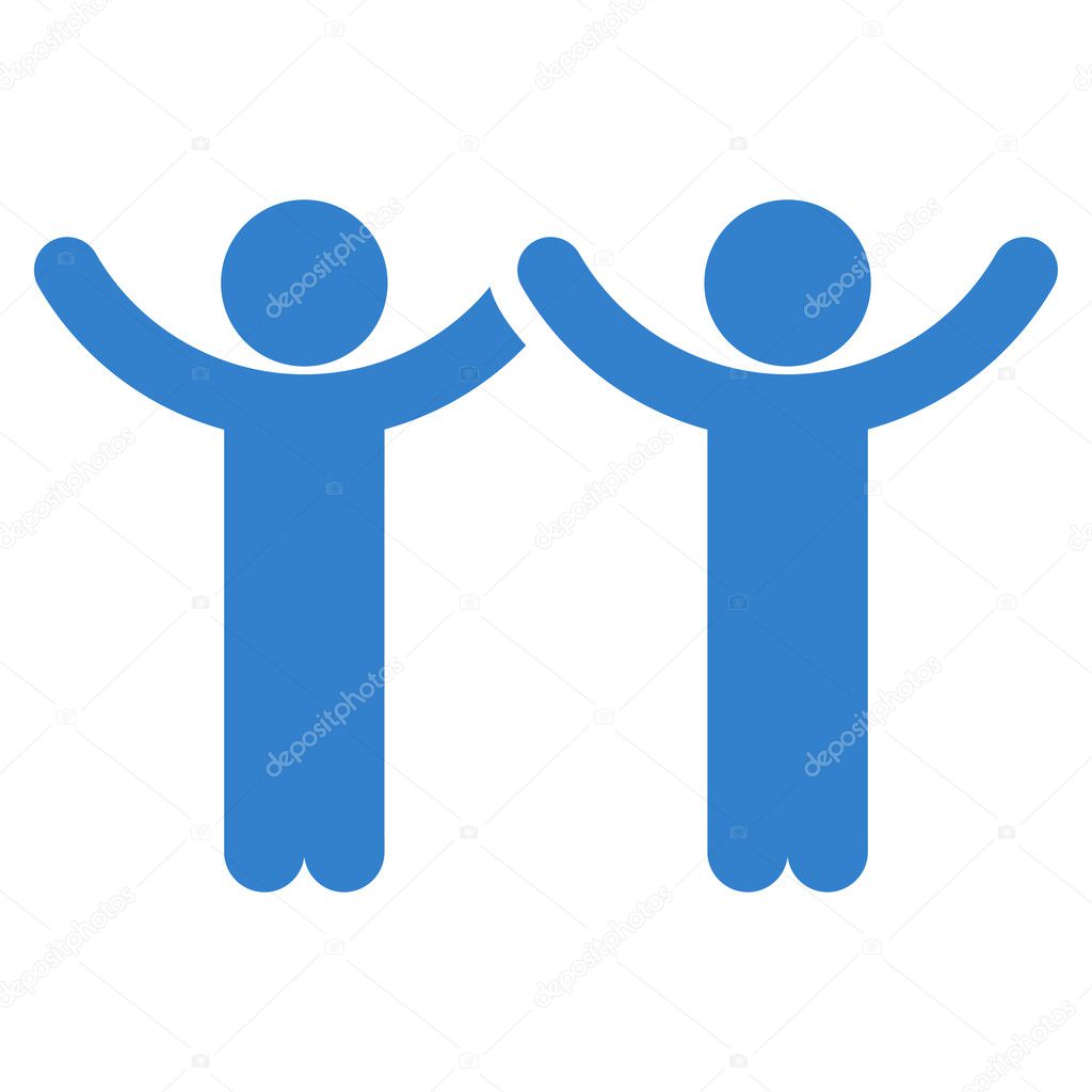 Hands Up Community Icon