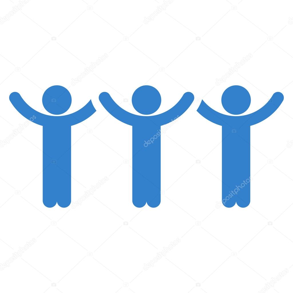 Family Hands Up Roundelay Icon