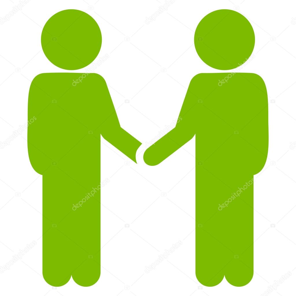 Staff Handshake Icon